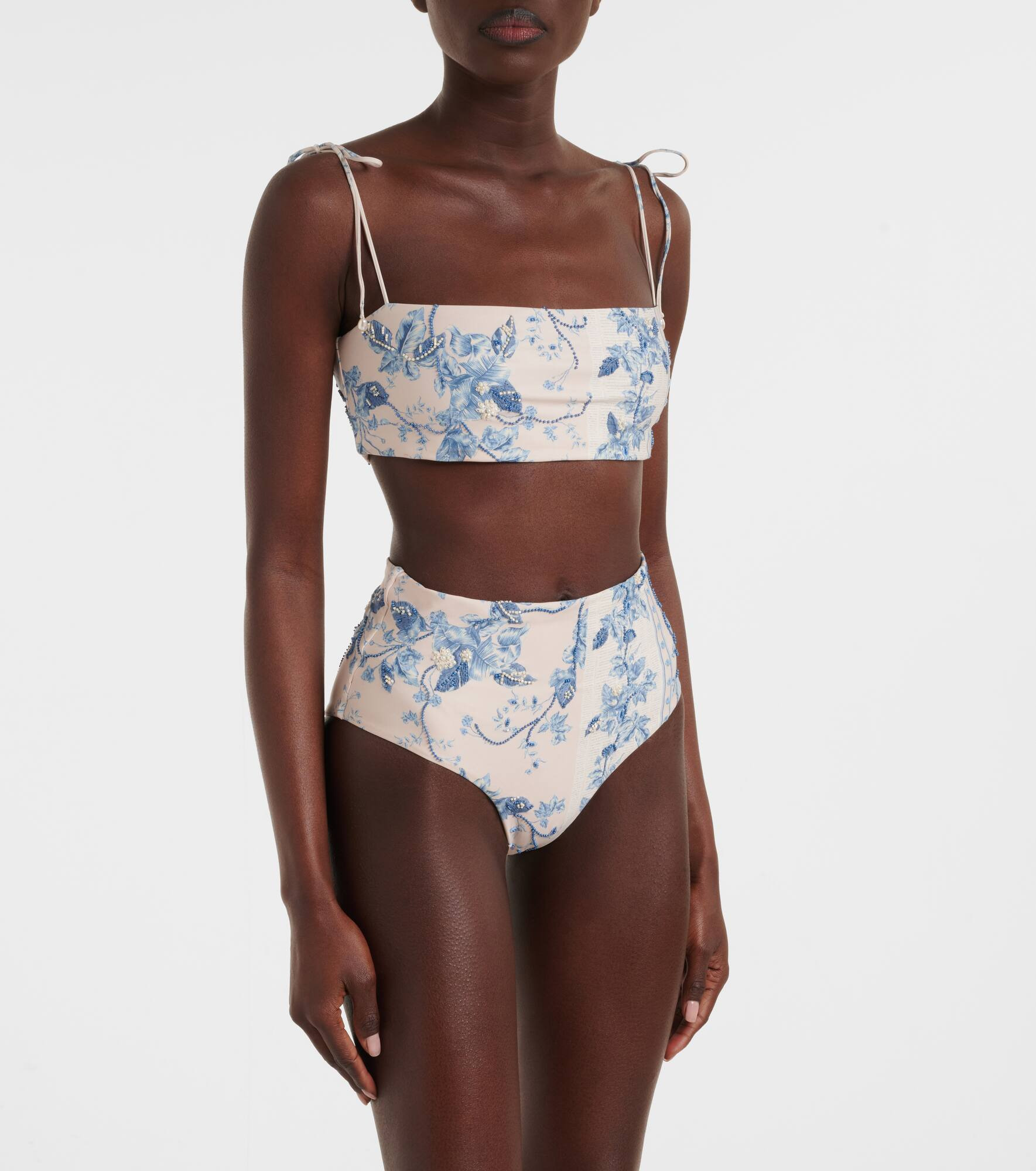 Primavera floral bikini top - 2