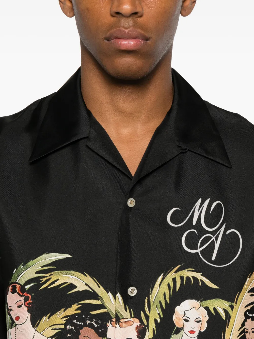 AMIRI - Men Bar Scene Bowling Shirt - 4