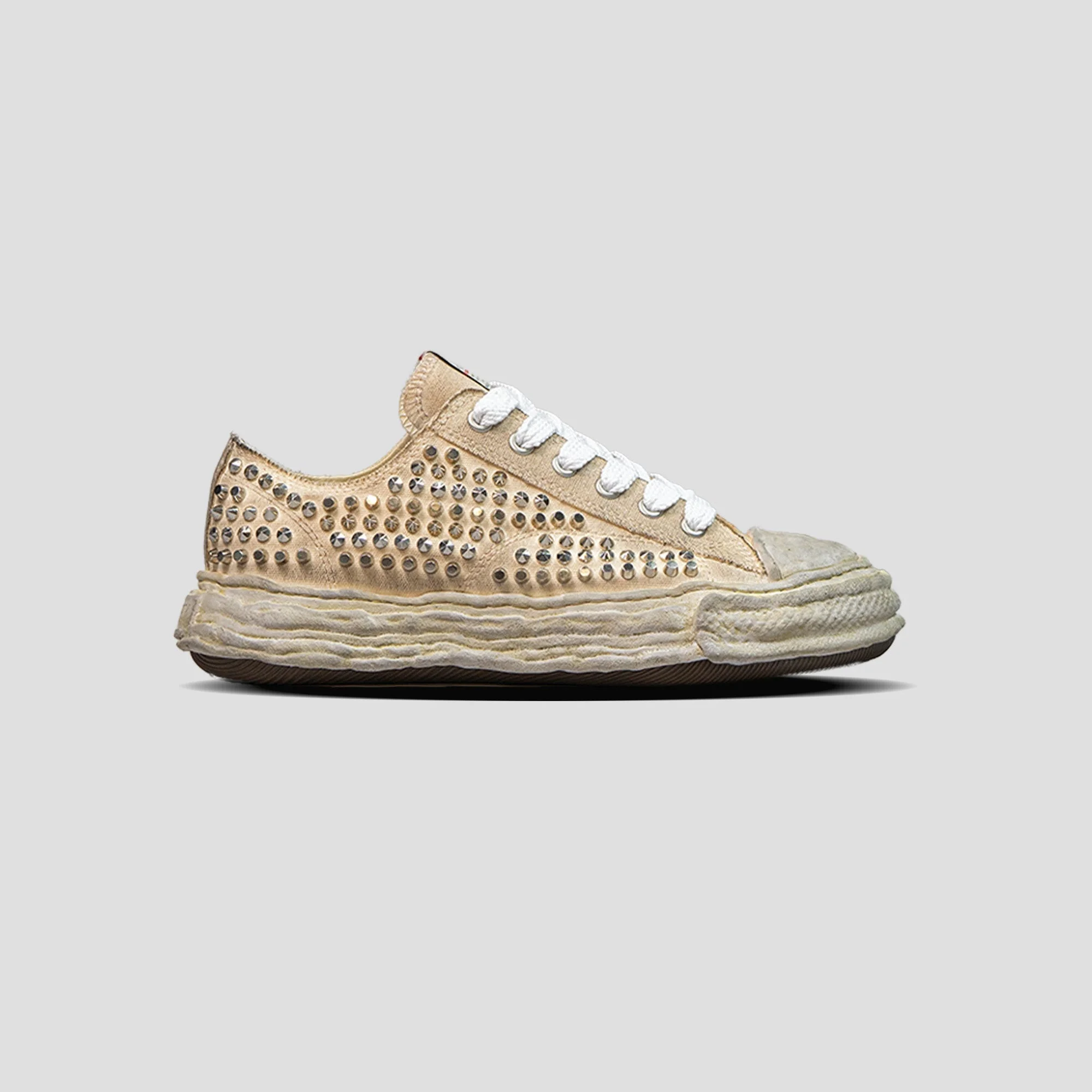 PETERSON 23 OG SOLE STUDDED CANVAS SNEAKERS - 1