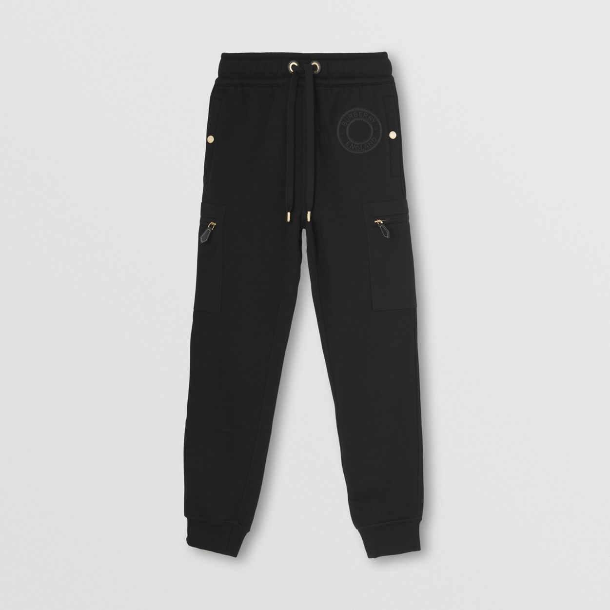 Logo Graphic Cotton Jersey Jogging Pants - 1