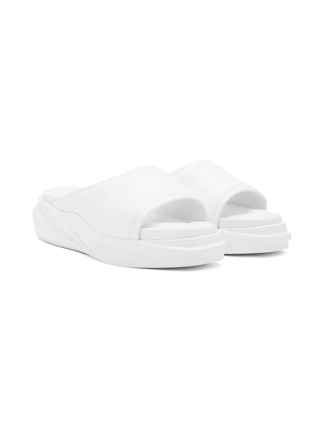 White Mono Slides - 4