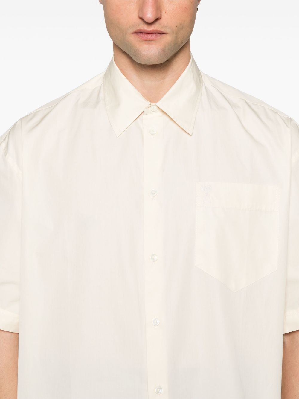 Ami de Coeur-embroidered shirt - 5