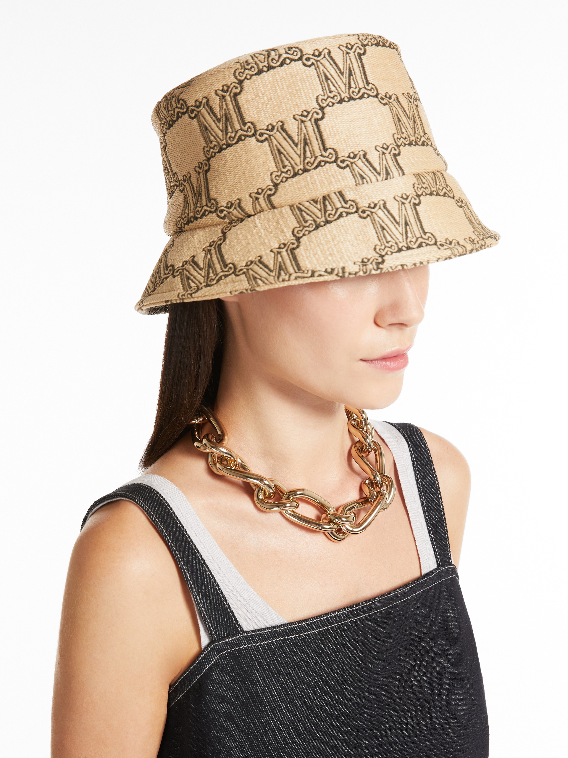 MARAT Jacquard fabric hat - 3