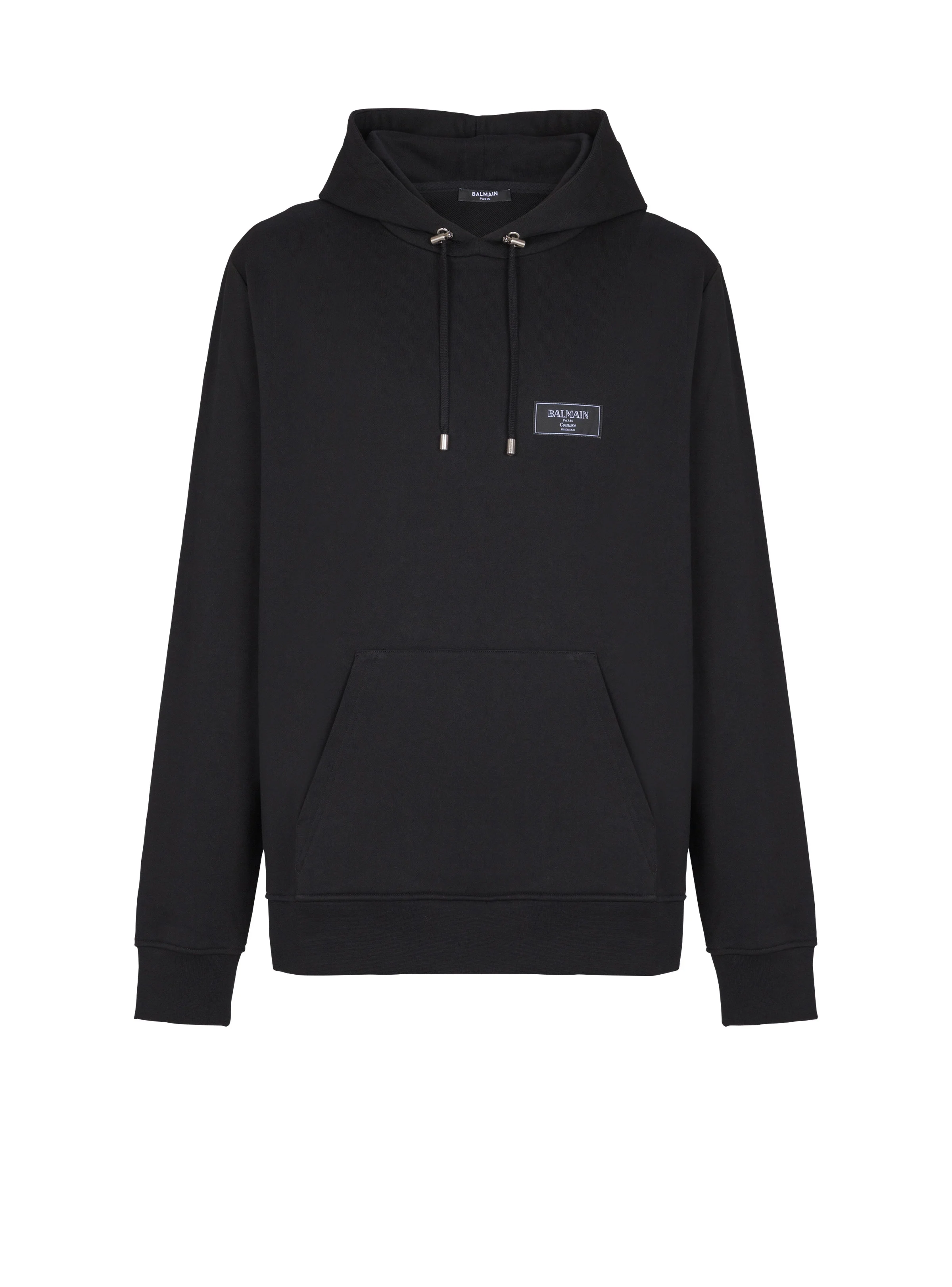 Hoodie with Balmain Couture label - 1