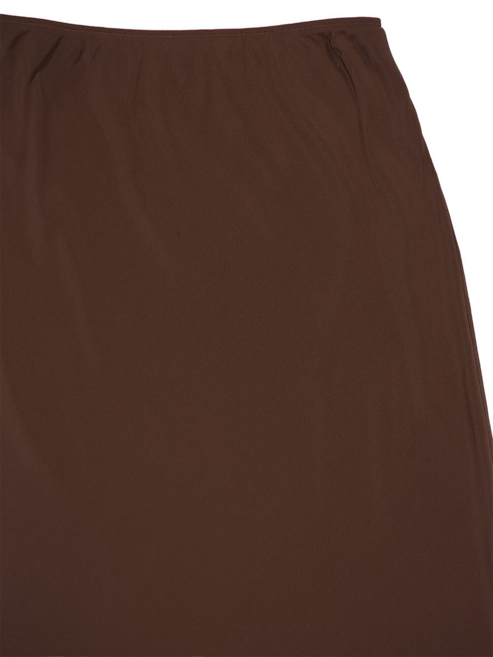 silk maxi skirt - 3