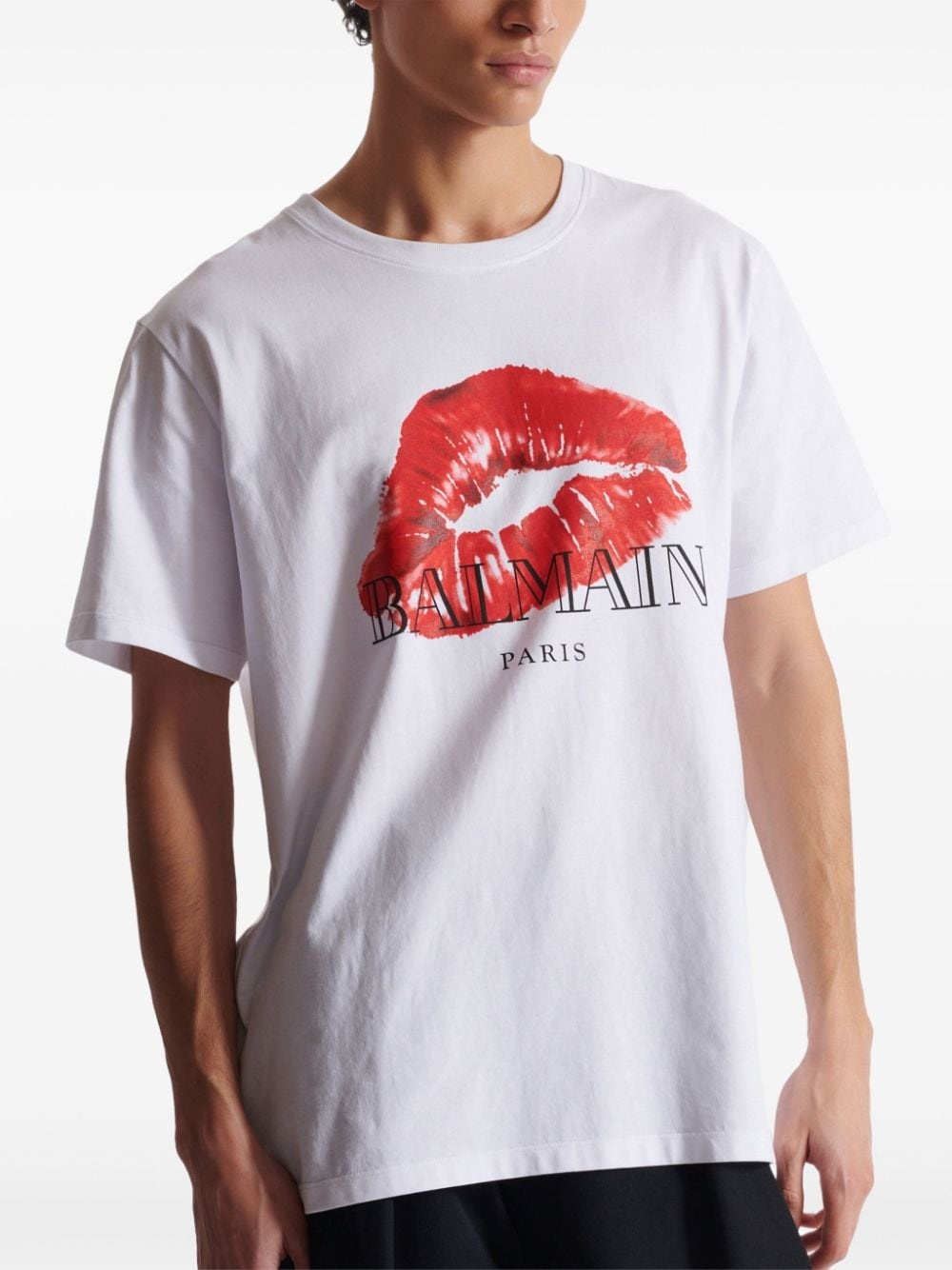 kiss print t-shirt - 6