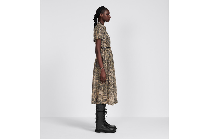 Mid-Length Shirt Dress 5