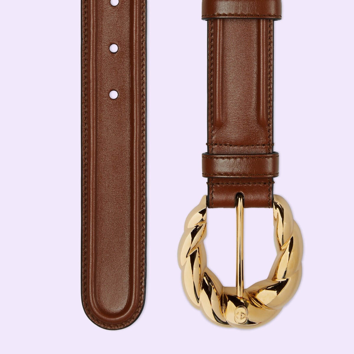 Belt with torchon buckle - 2