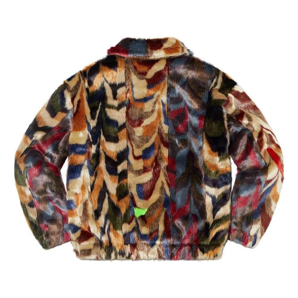 Supreme Faux Fur Bomber Jacket 'Multi-color' SUP-FW22-521 - 2