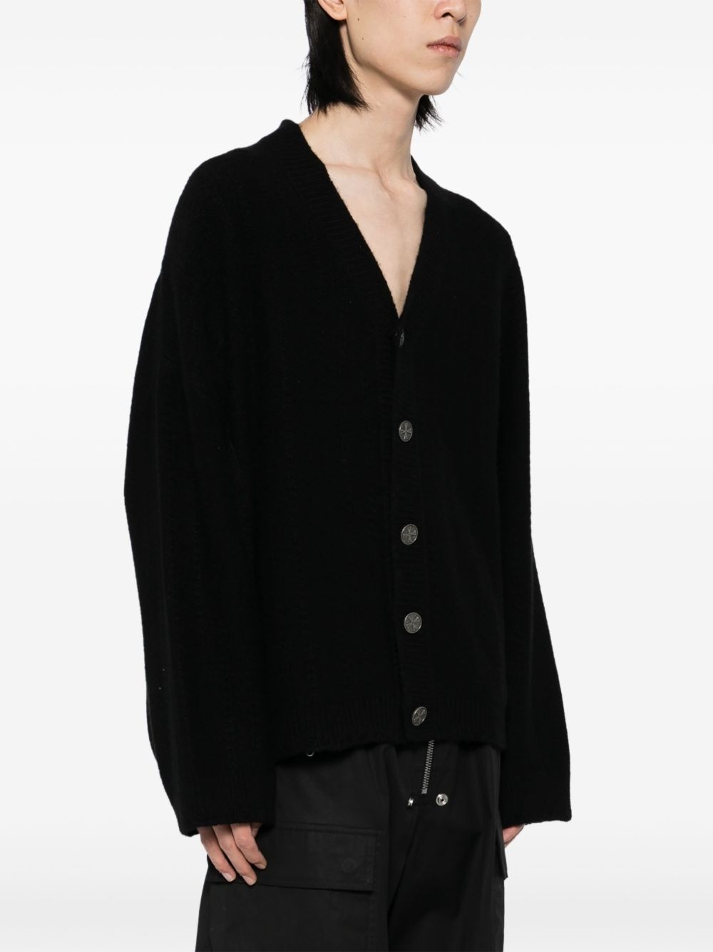 V-neck cardigan - 3