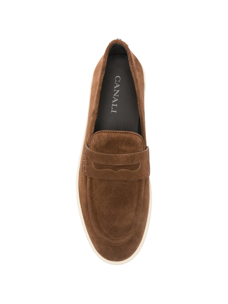 Canali Penny-strap Loafers 4