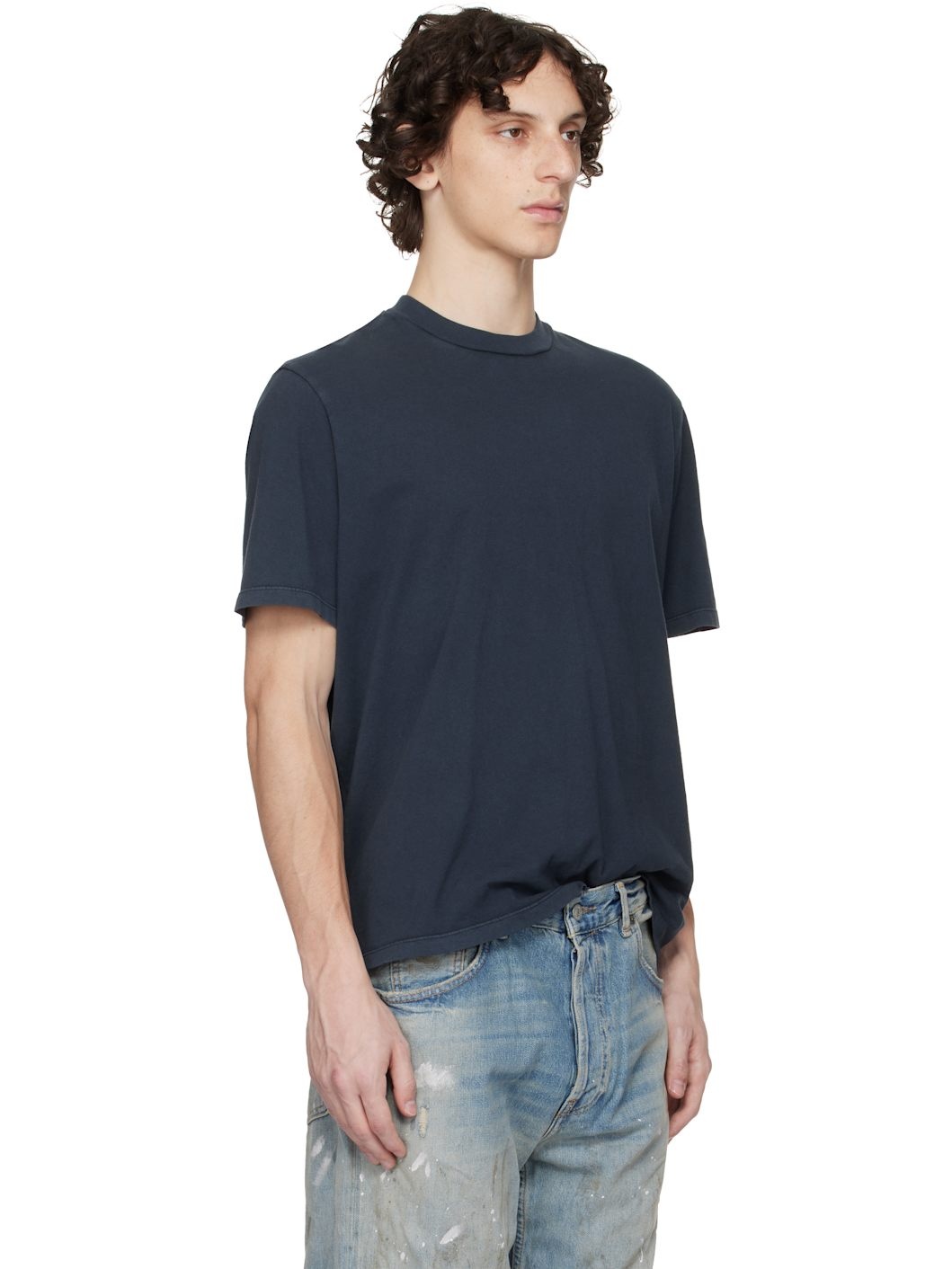 Navy Box T-shirt - 2