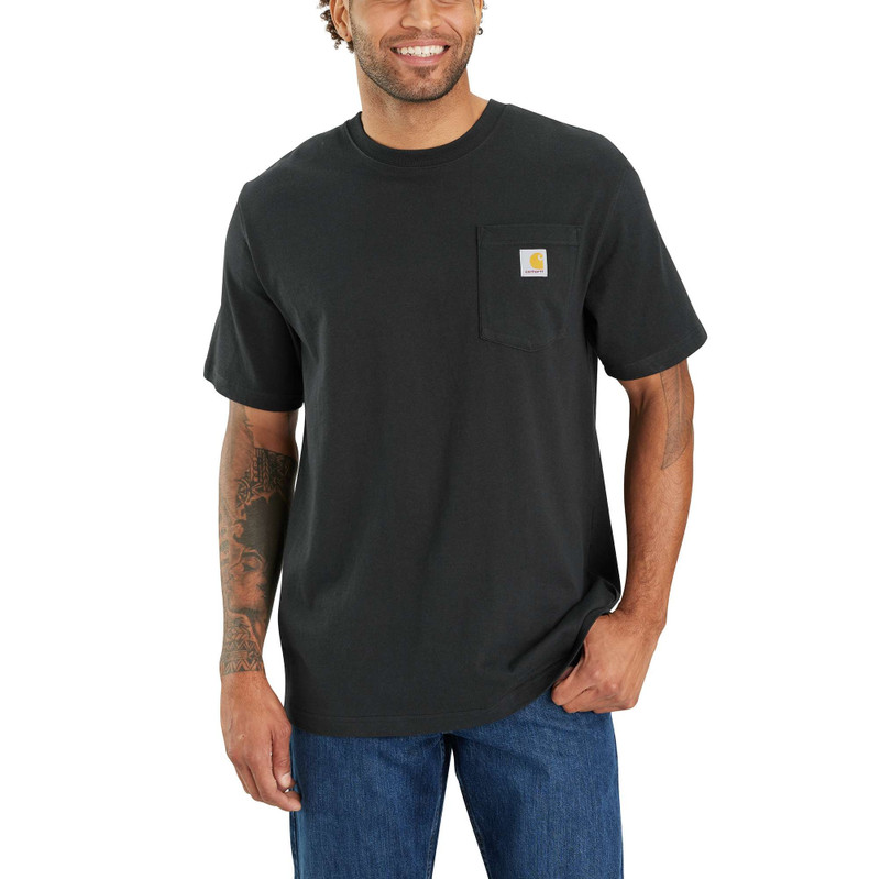 Loose Fit Heavyweight Short-Sleeve Camo Logo Graphic T-Shirt 1