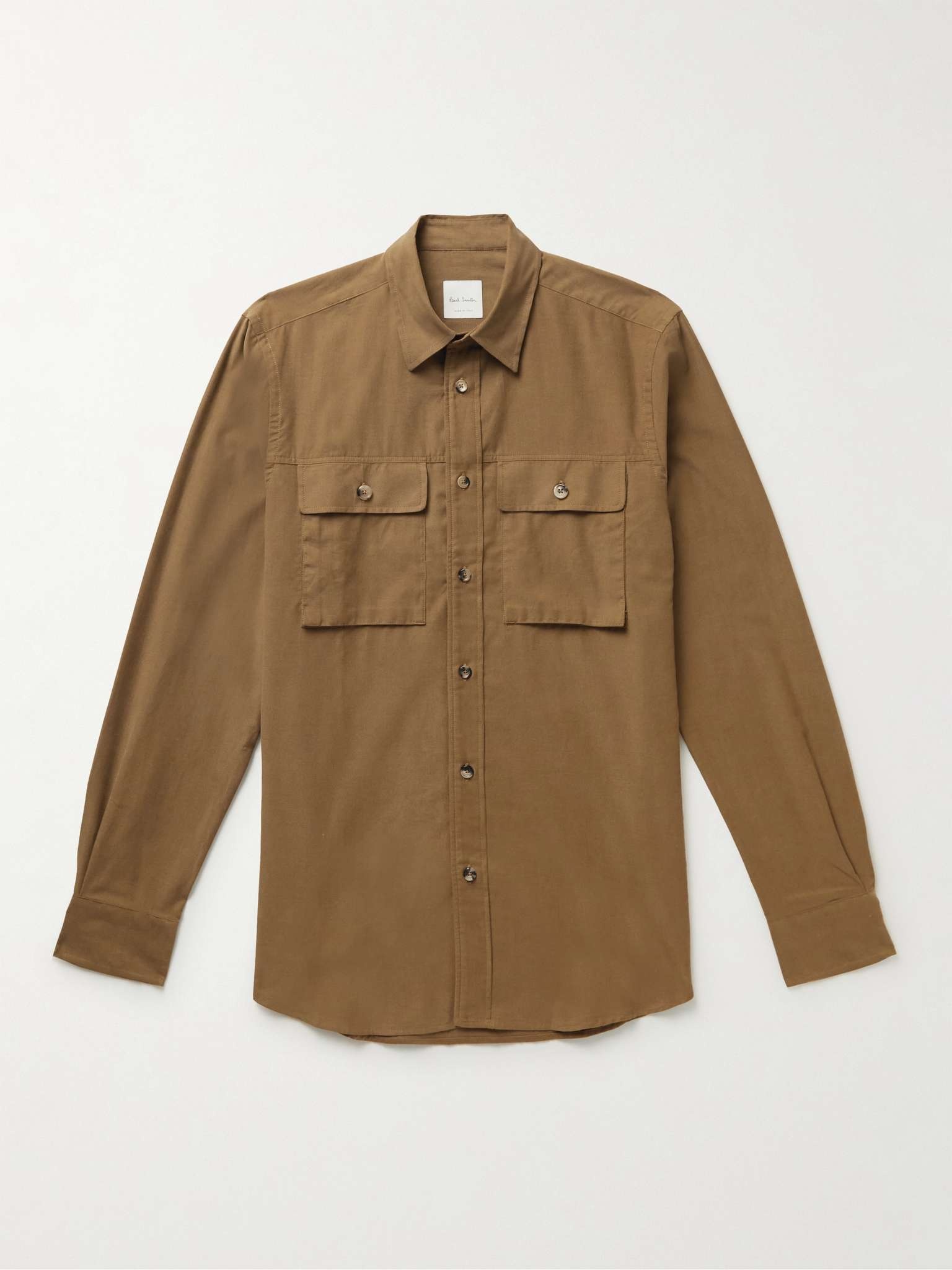 Cotton-Corduroy Shirt - 1