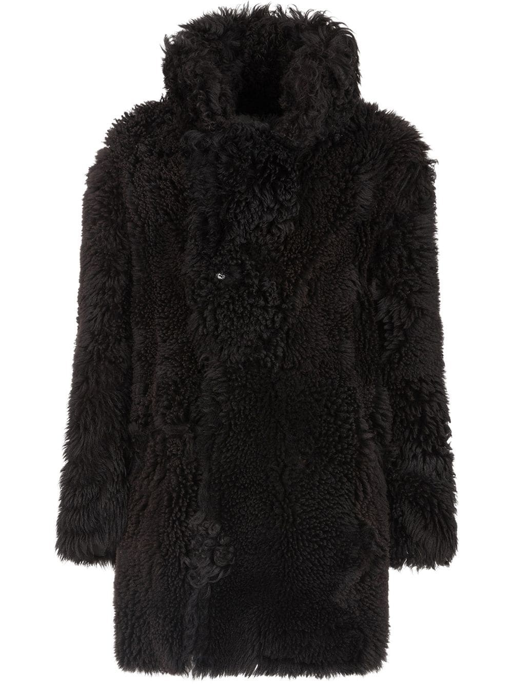 shearling coat - 1