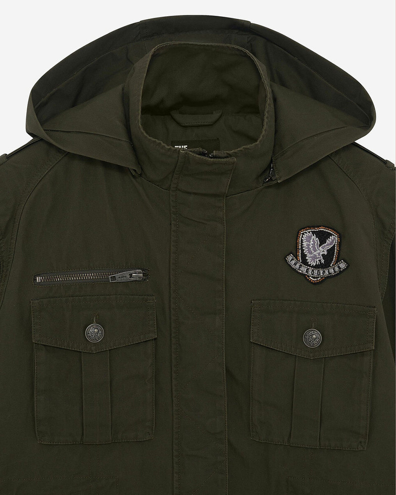 KHAKI HOODED PARKA 6
