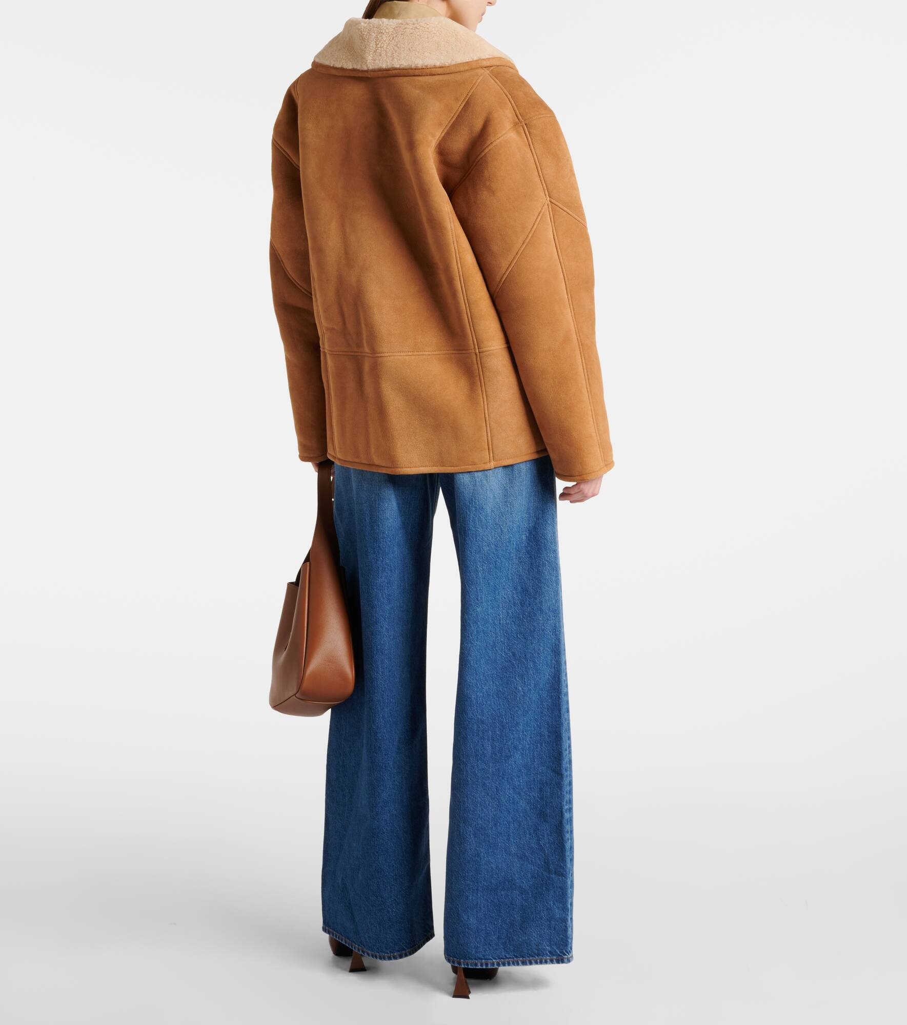 Tatoosh shearling-lined suede jacket - 3