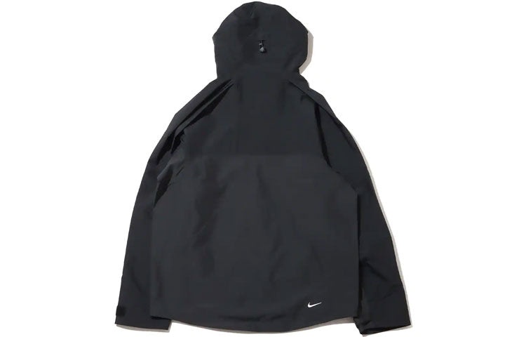 Men's Nike ACG Solid Color Long Sleeves Hooded Jacket Autumn Black DR5265-045 - 2