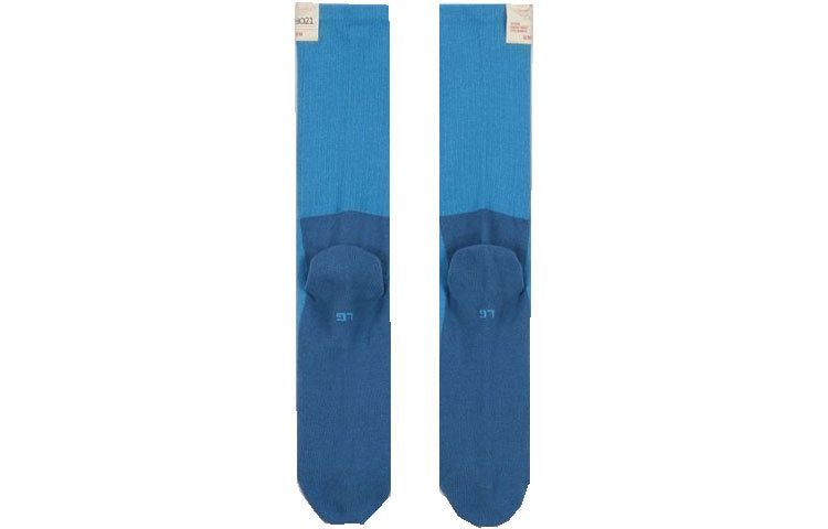 Air Jordan x Union Crossover Logo Solid Color Sports Socks Unisex One Pair Blue DA2563-410 - 3