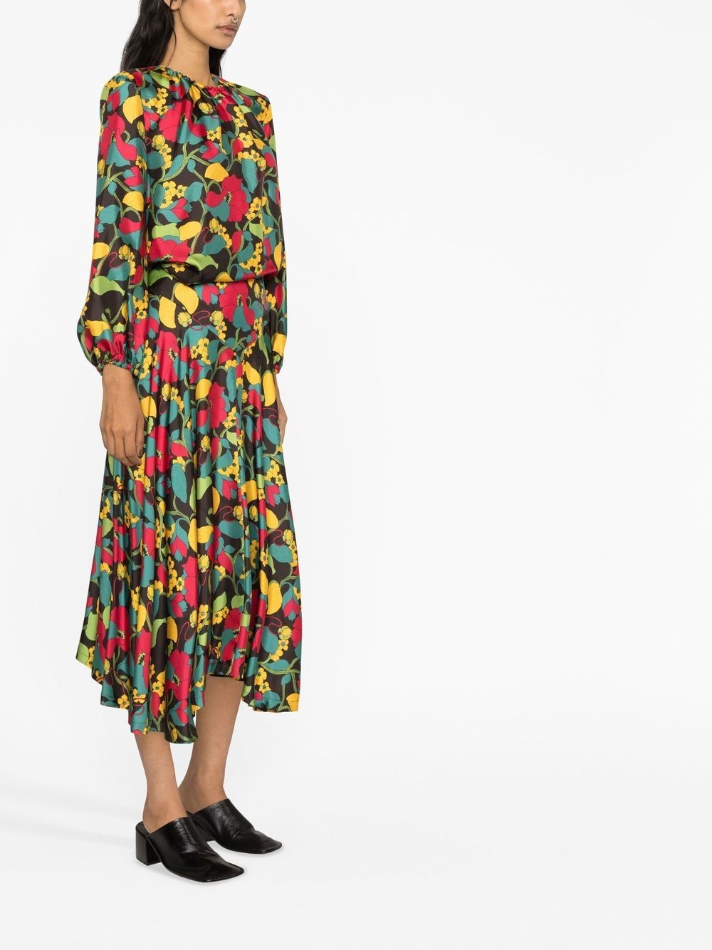 Milano asymmetric skirt - 4