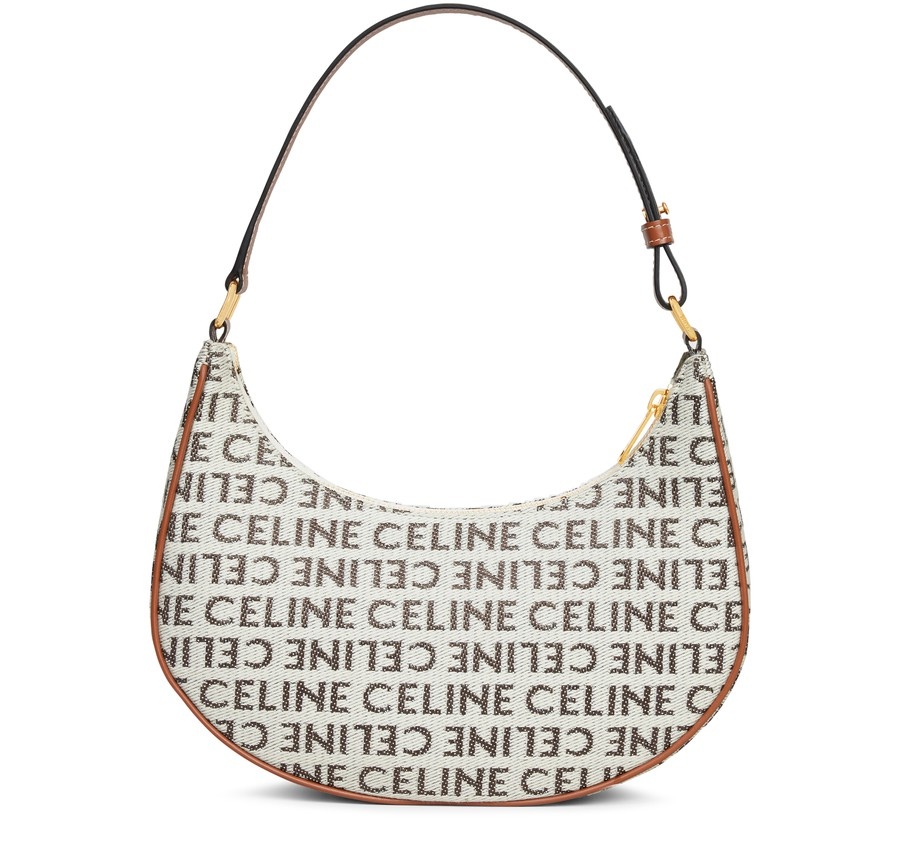 Ava bag in textile with Celine all-over - 3