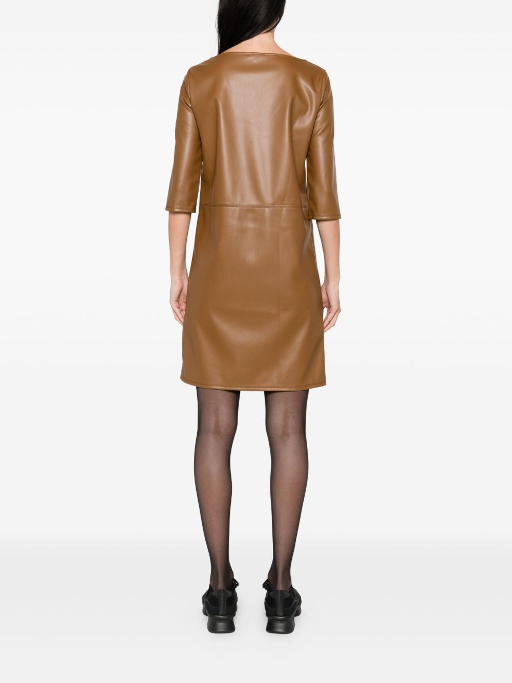 pocket-detail mini dress - 4