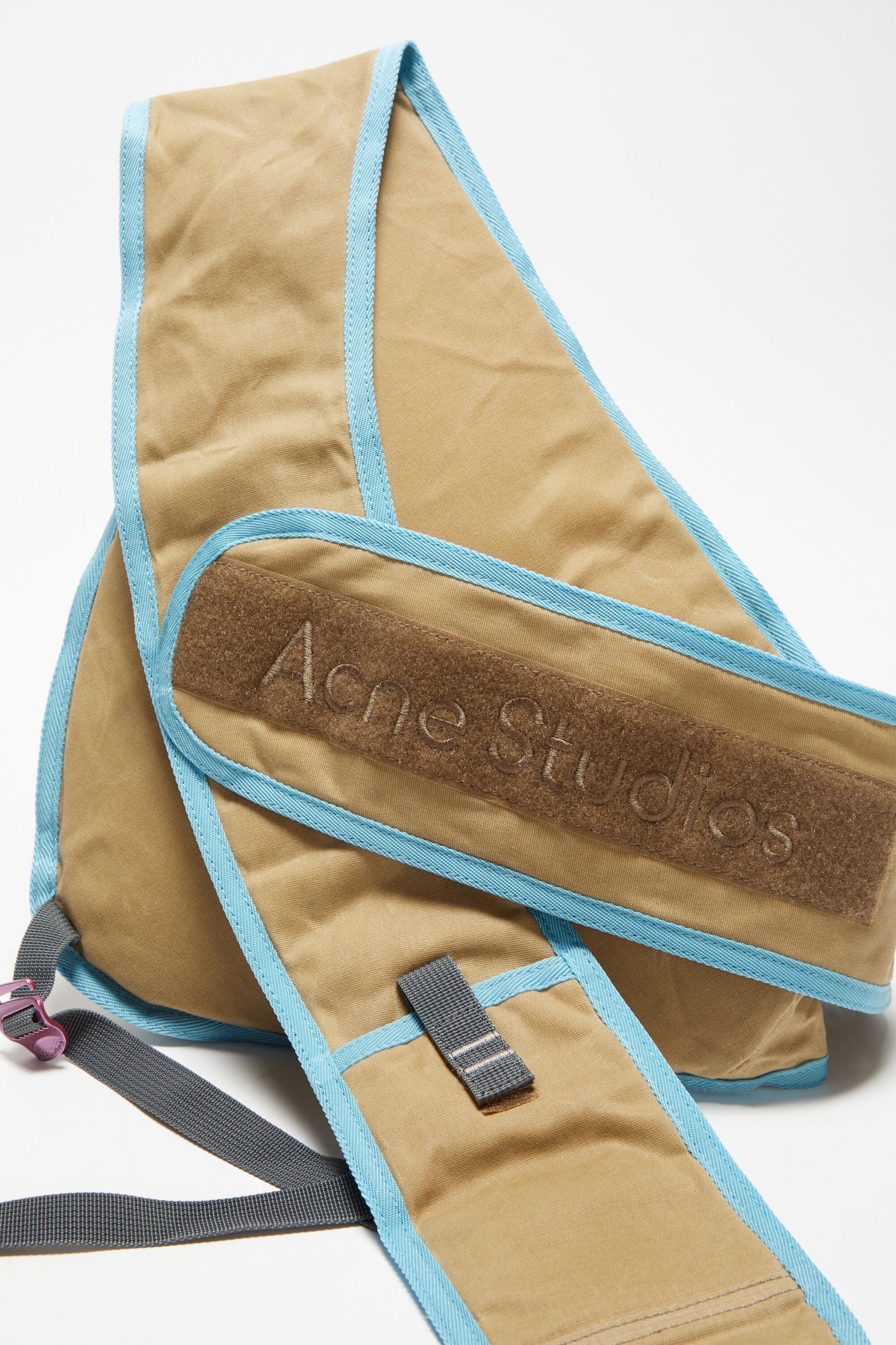 Sling backpack - Beige/blue - 5
