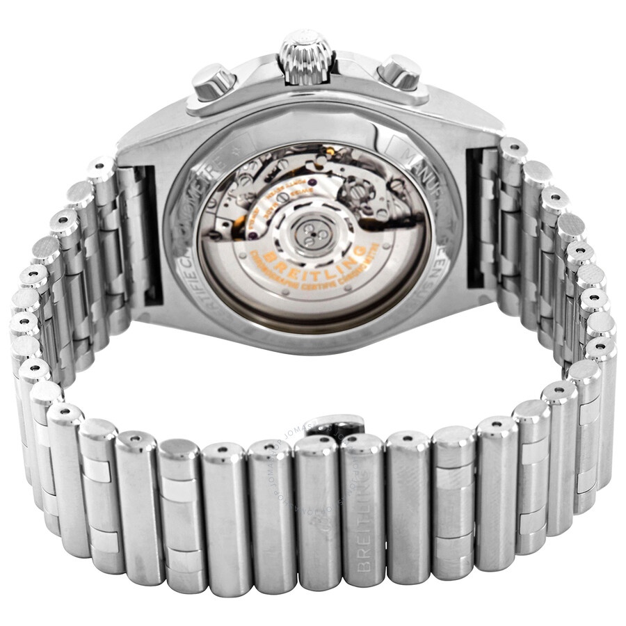 Breitling Chronomat B01 42 Chronograph Automatic Silver Dial Men's Watch AB0134101G1A1 - 3