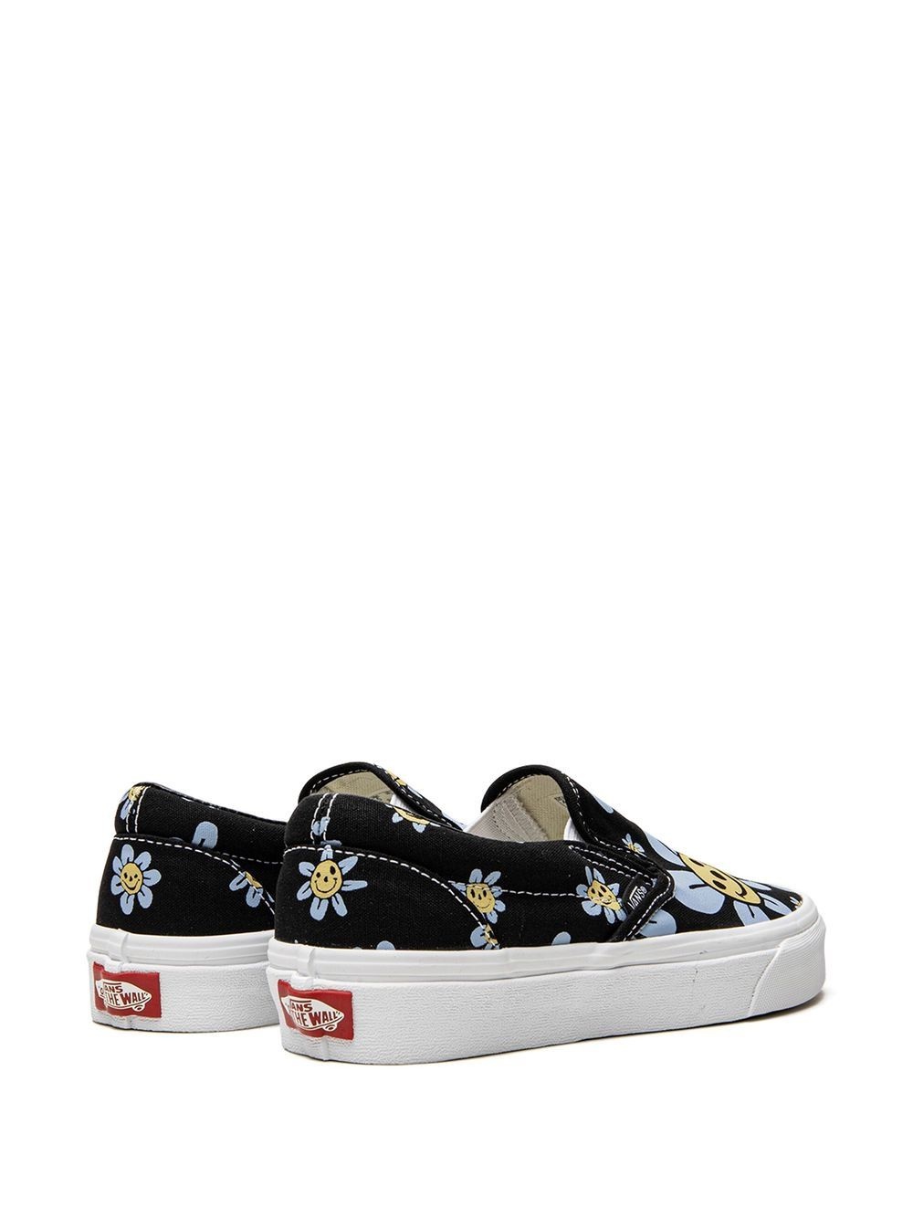 Classic slip-on floral sneakers - 3