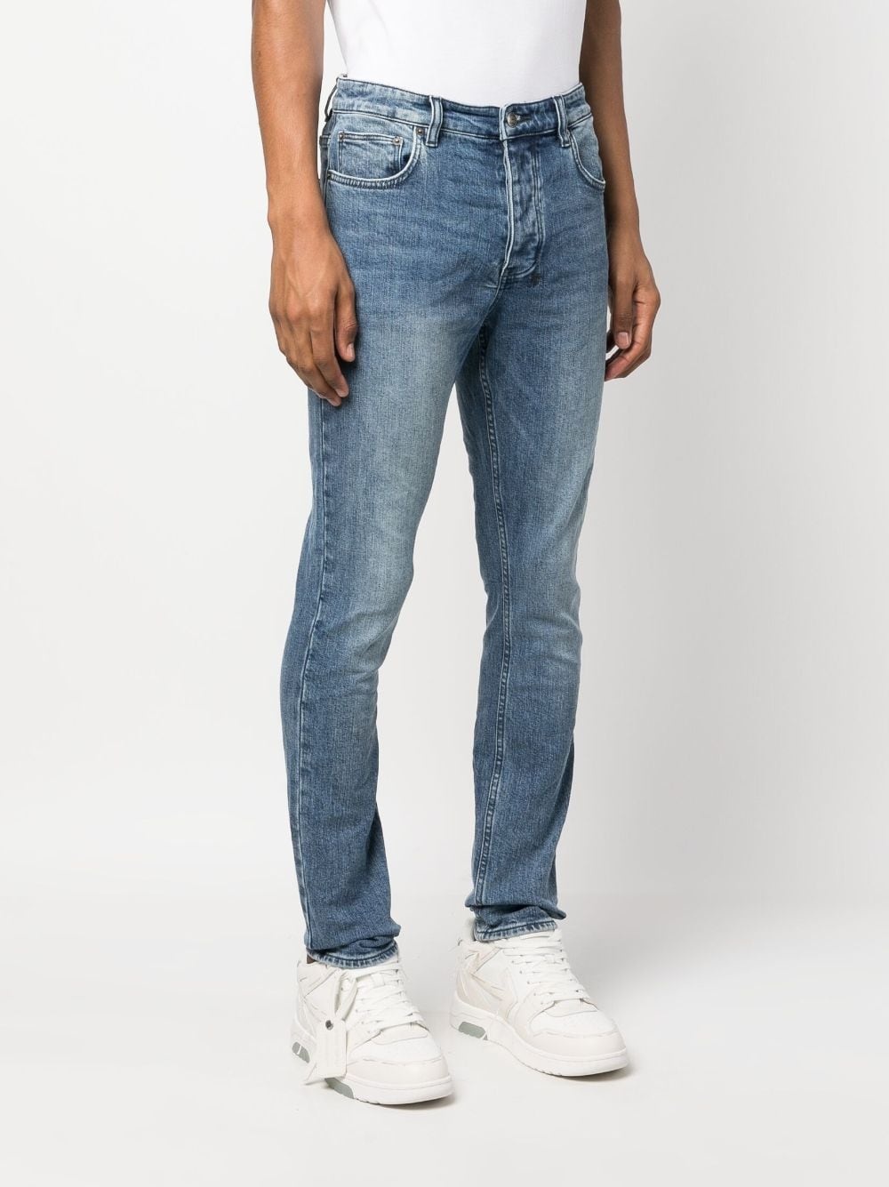 mid-rise slim-fit jeans - 3