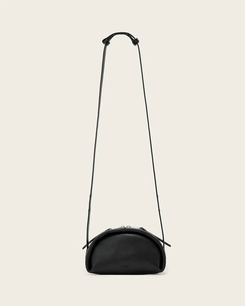 ROSALIE ARC LEATHER CROSSBODY BAG - 1