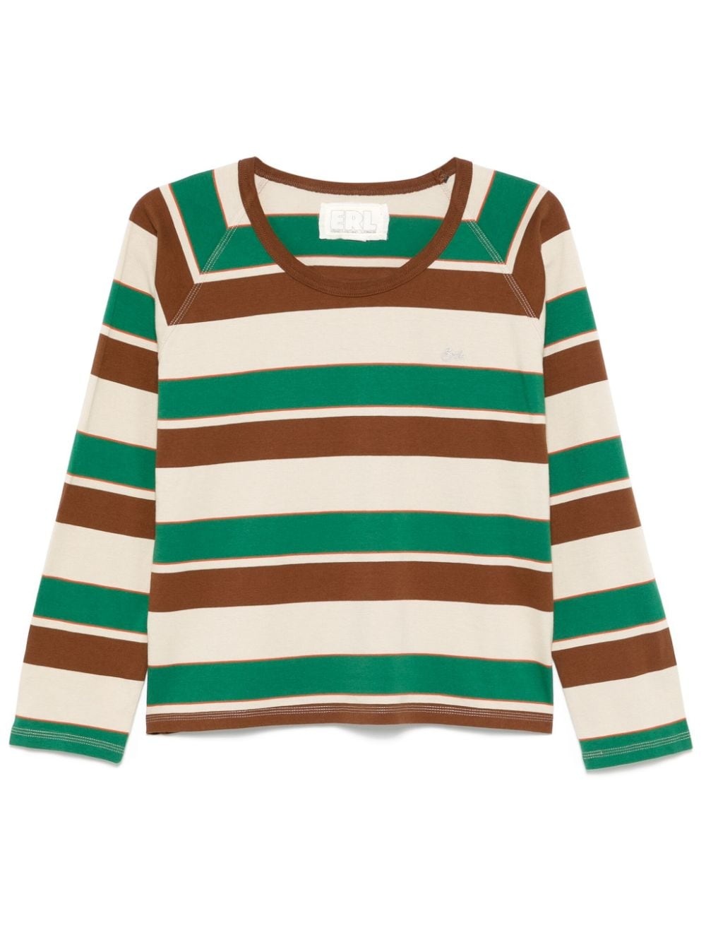 striped T-shirt - 1