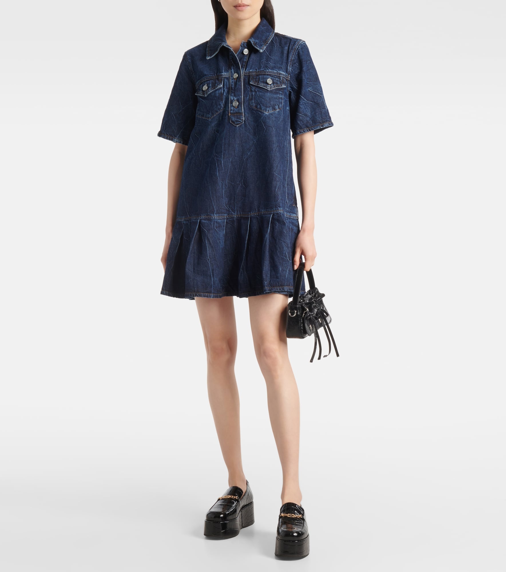 Denim minidress - 2