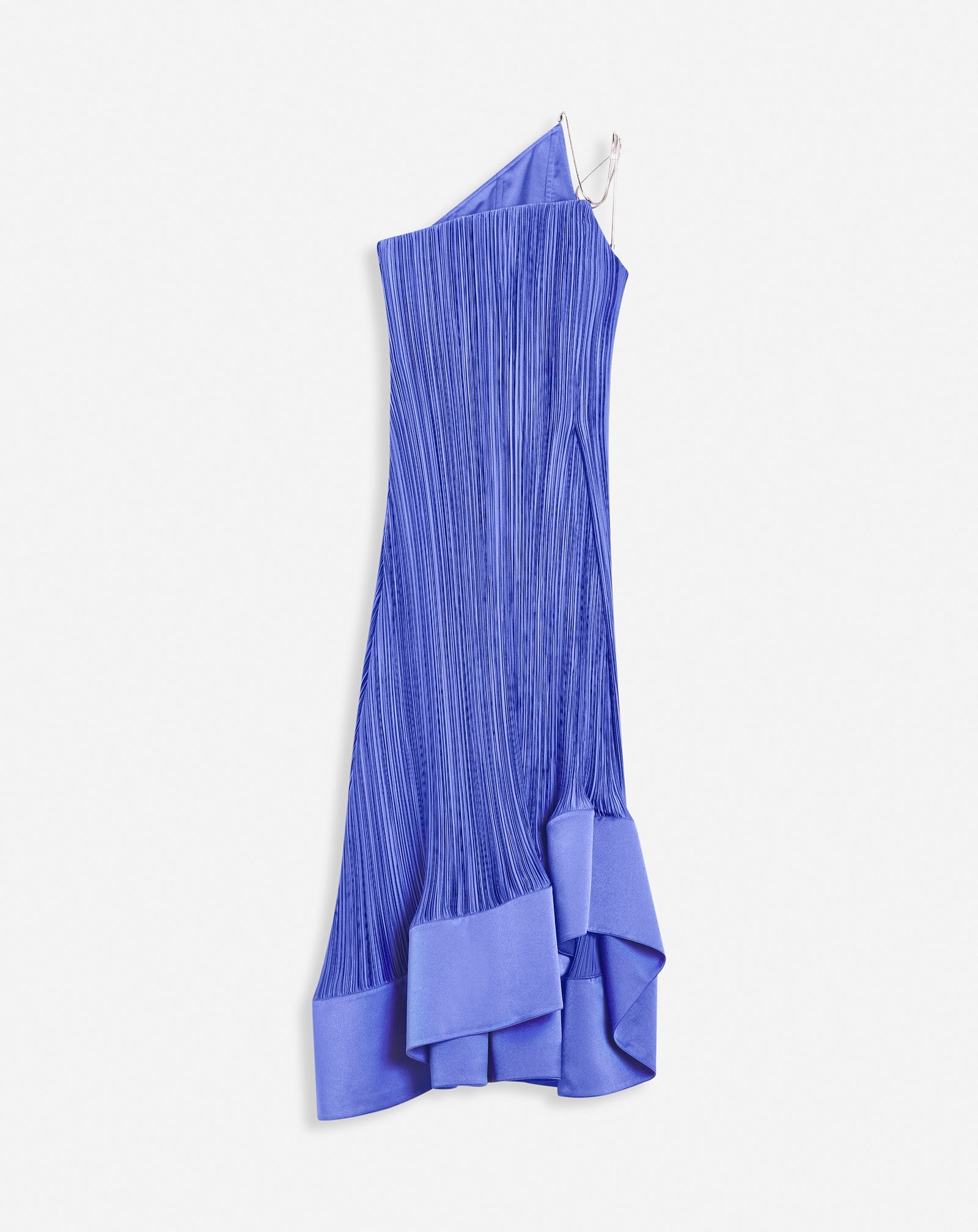 CASCADE-EFFECT LONG DRESS - 1