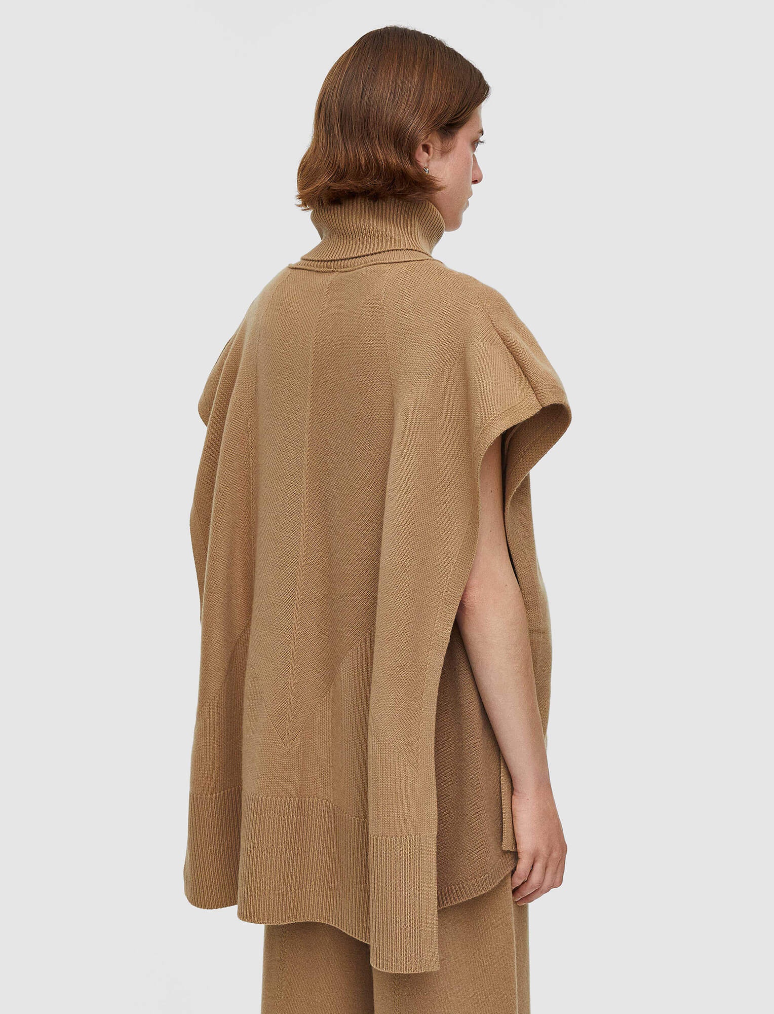 Soft Wool Poncho - 4