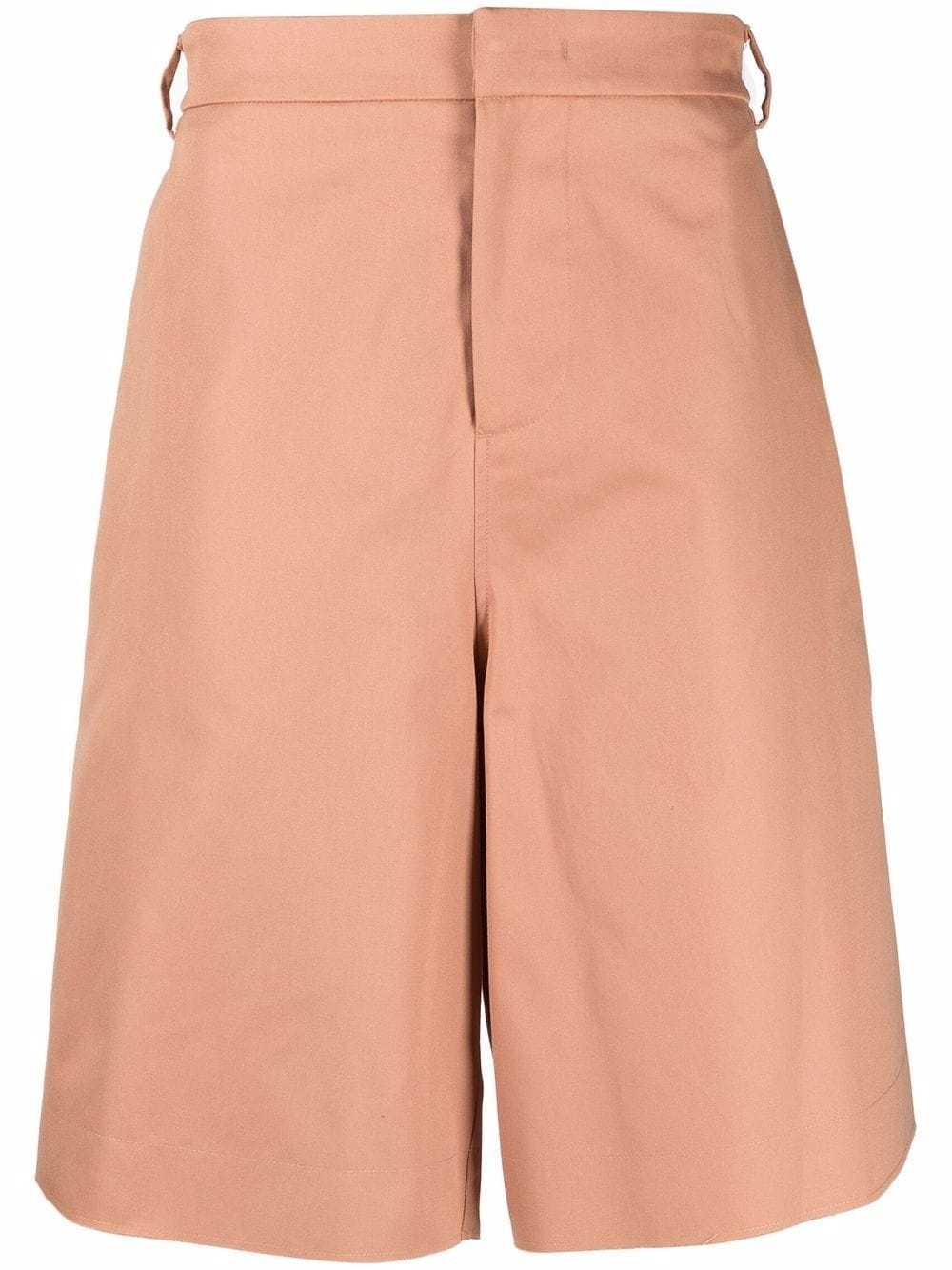 knee-length tailored shorts - 1