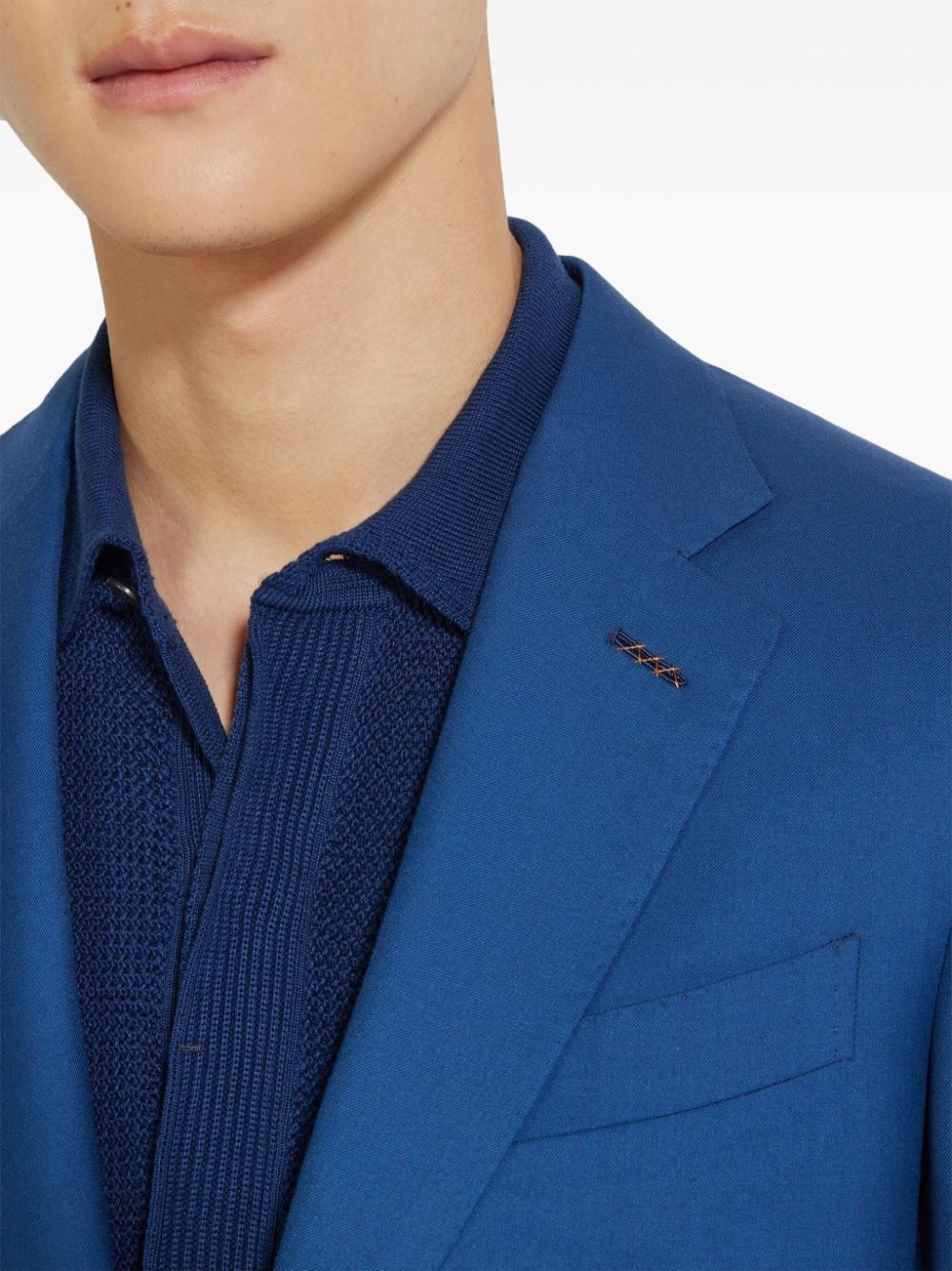 Oasi single-breasted cashmere suit - 3