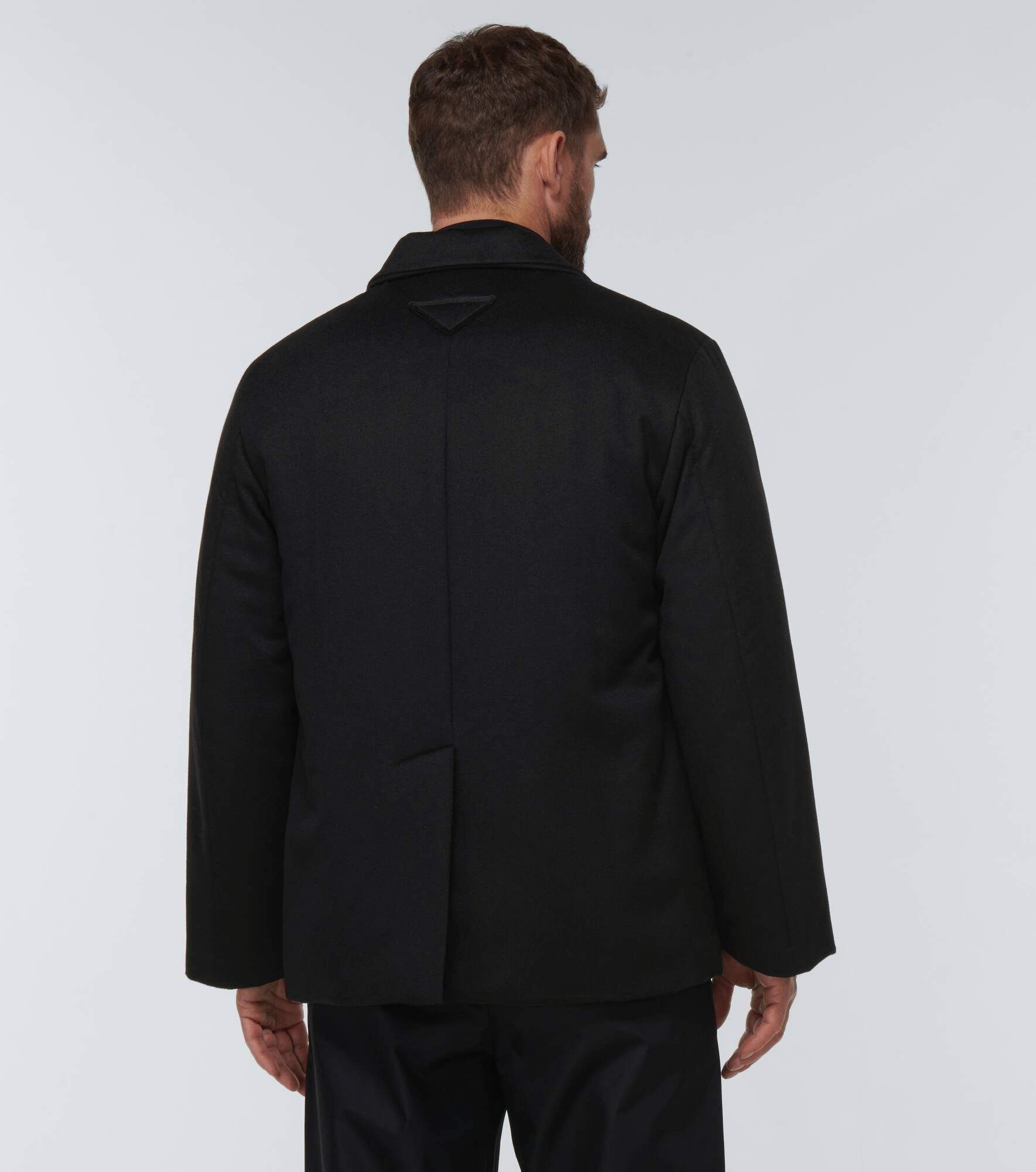 Oversized cashmere blazer - 4