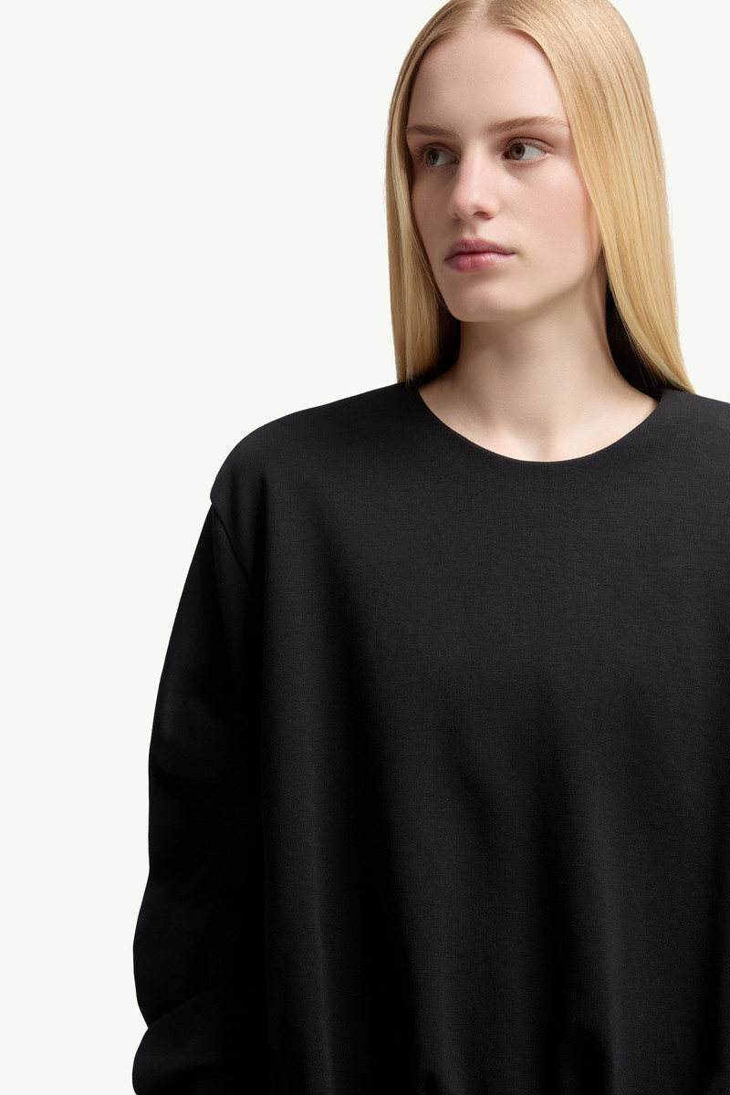 Cotton Pleated Sweatshirt 6