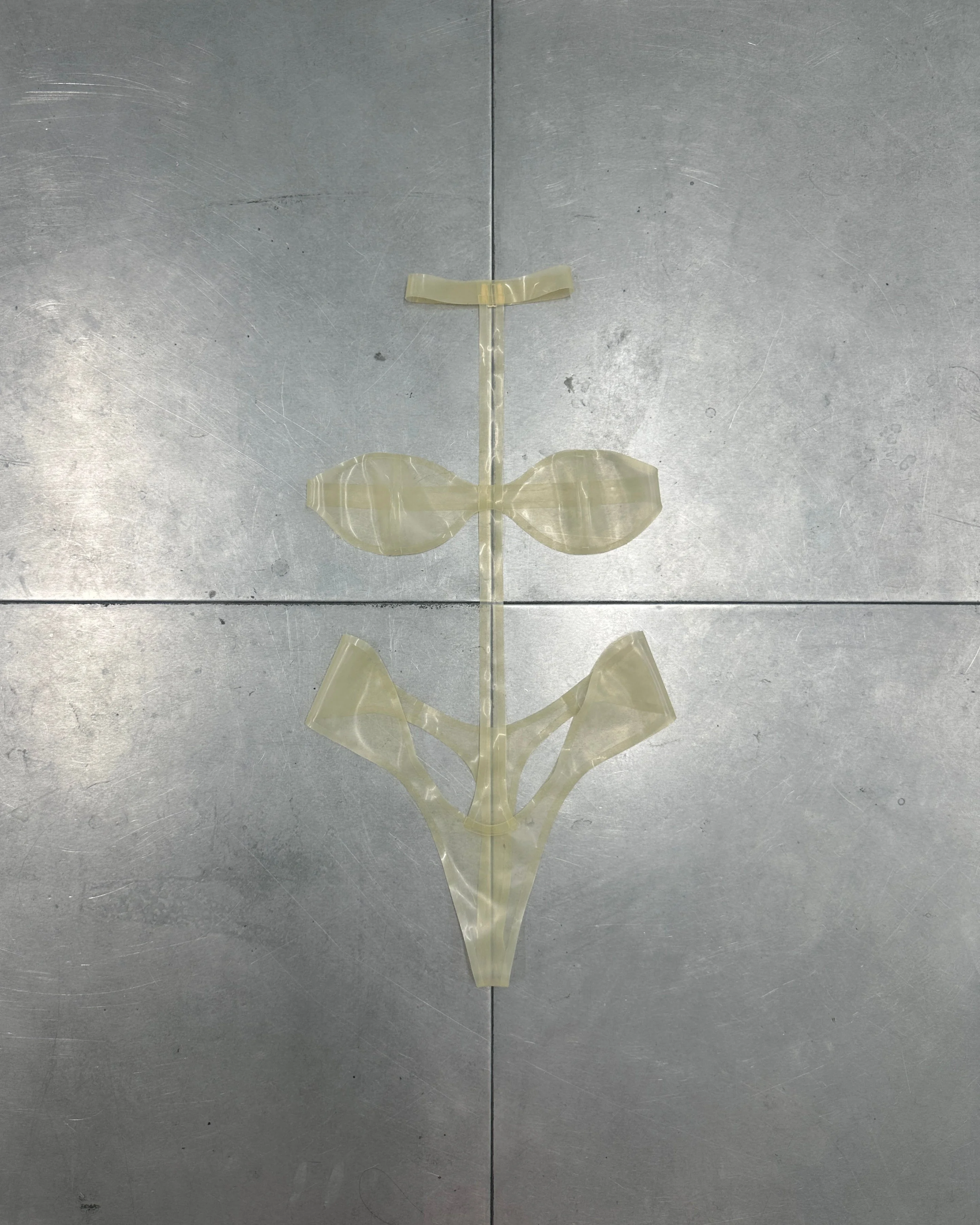 MONICA MONOKINI TRANSPARENT - 1