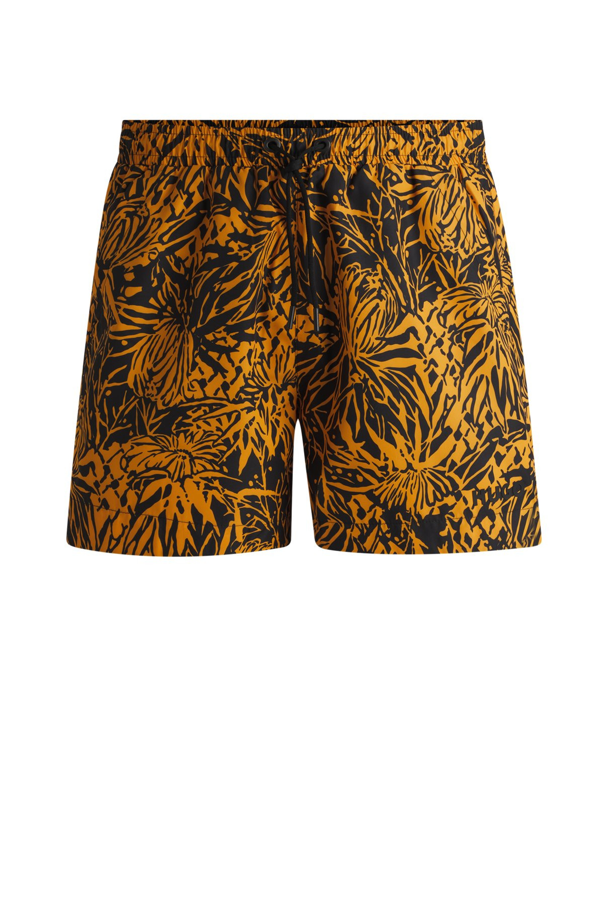 FULLY LINED SWIM SHORTS WITH SEASONAL PRINT - 1