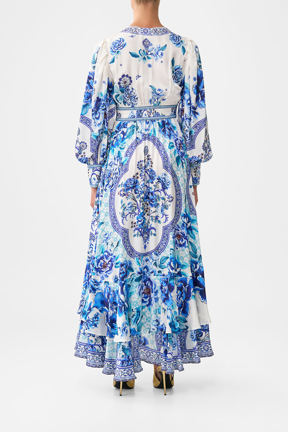 LONG BUTTON FRONT DRESS - 3