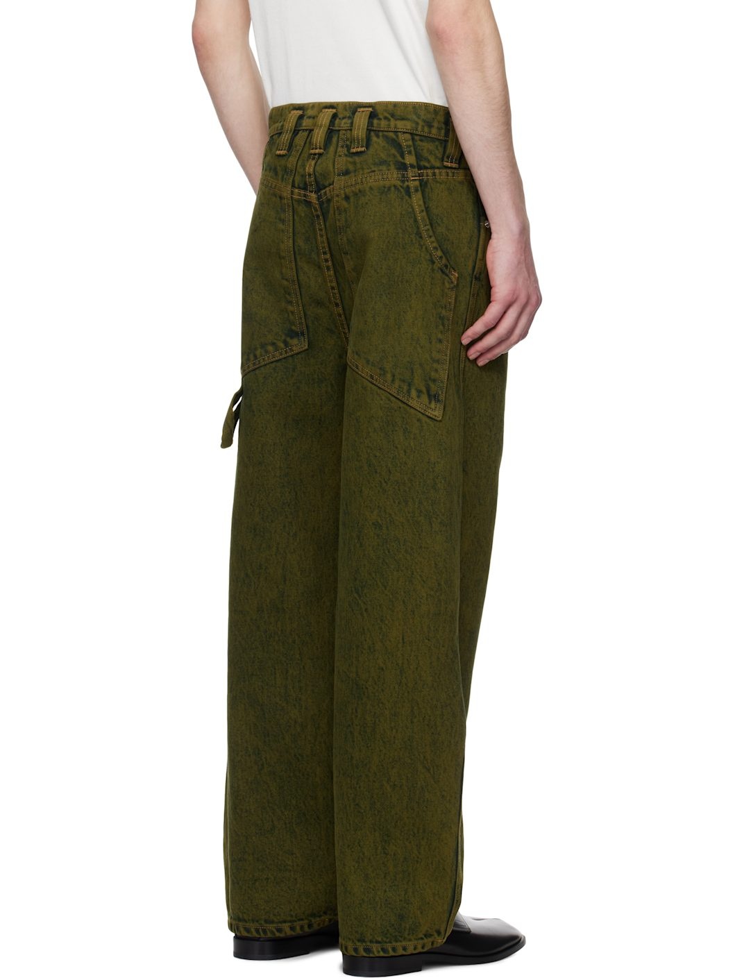 Green Baggy Jeans - 3