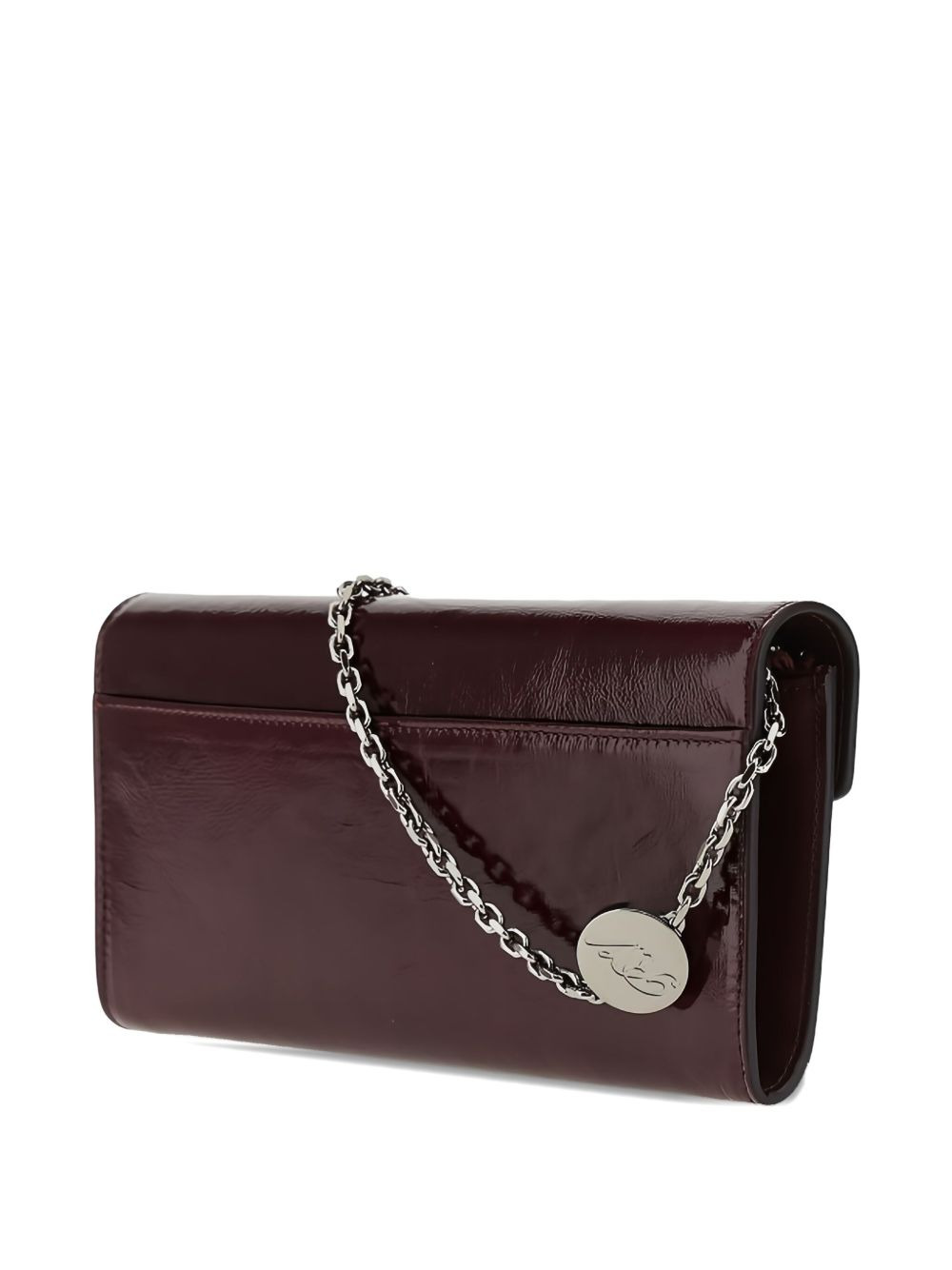 Belle Vivier chain-strap leather clutch - 2