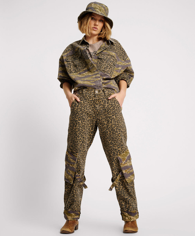 Luna Utility Pants - Animal Camo 1