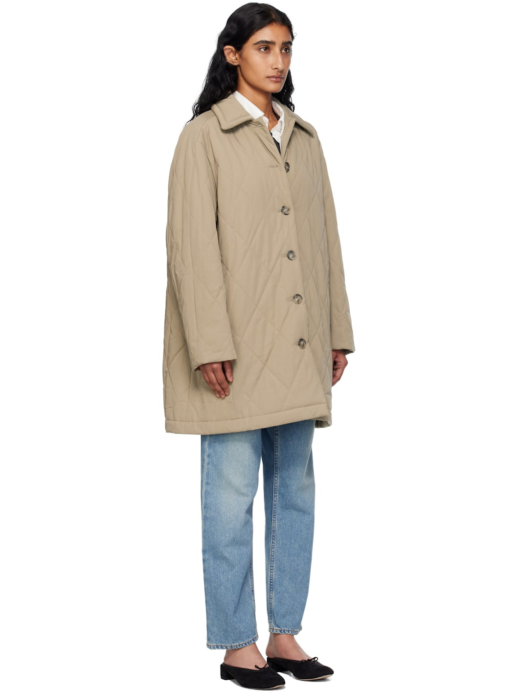Beige Malia Coat - 2