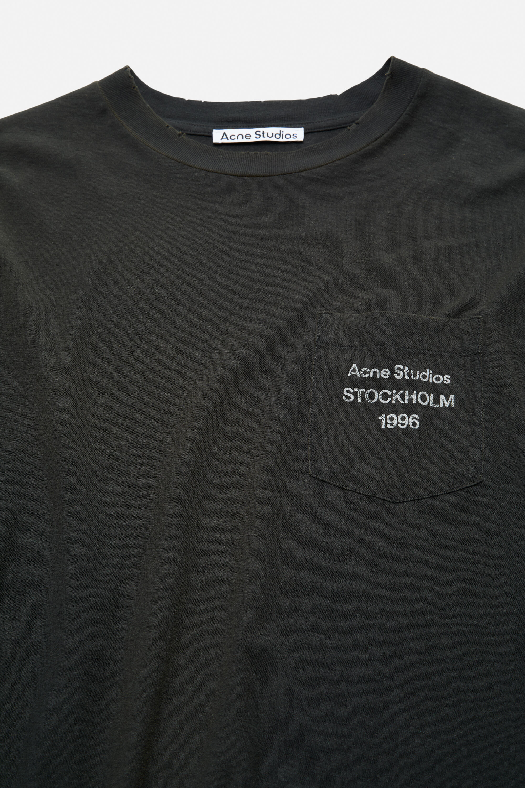 Logo t-shirt - Faded black - 5