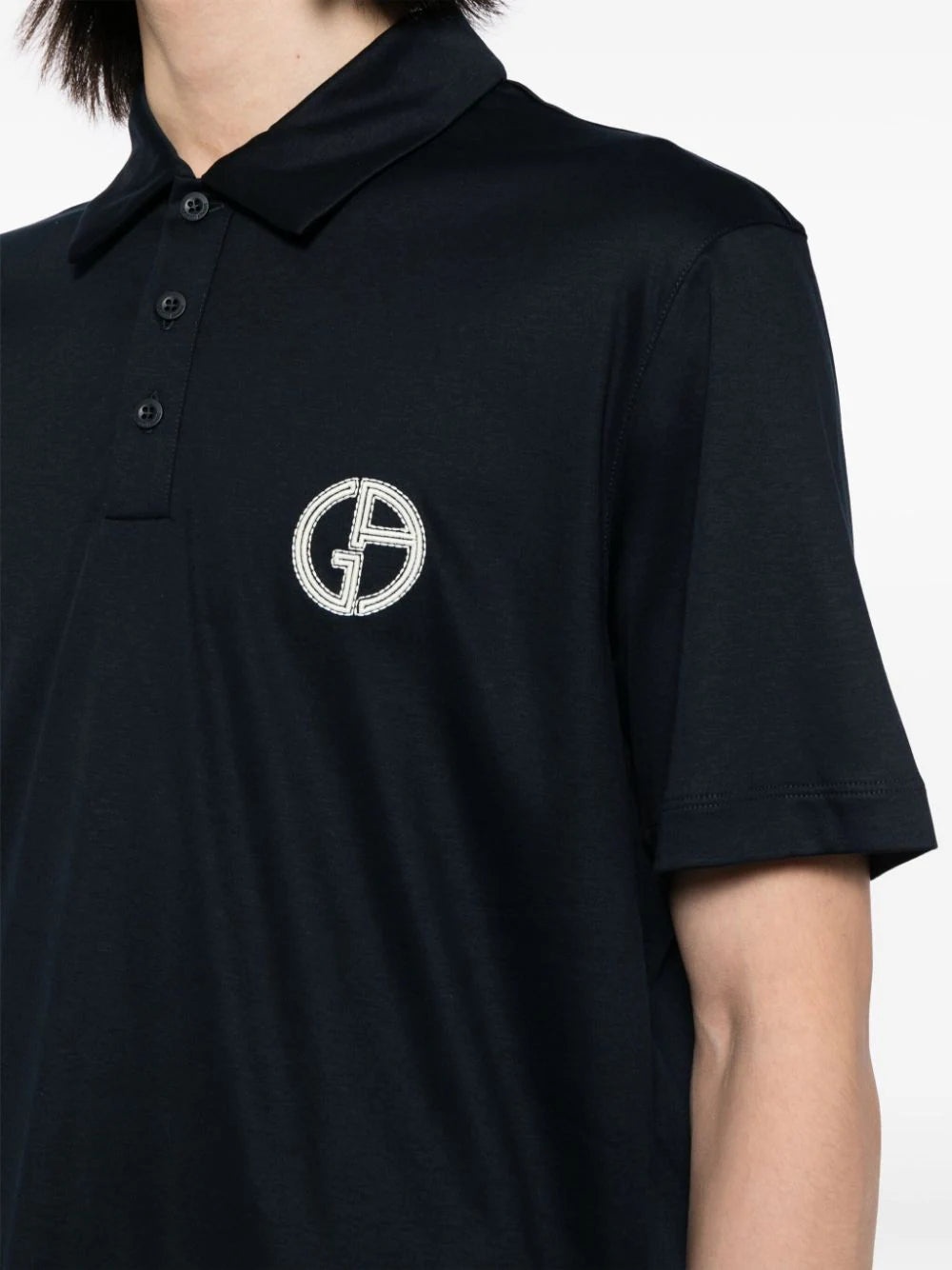 LOGO-EMBROIDERED COTTON POLO SHIRT - 5