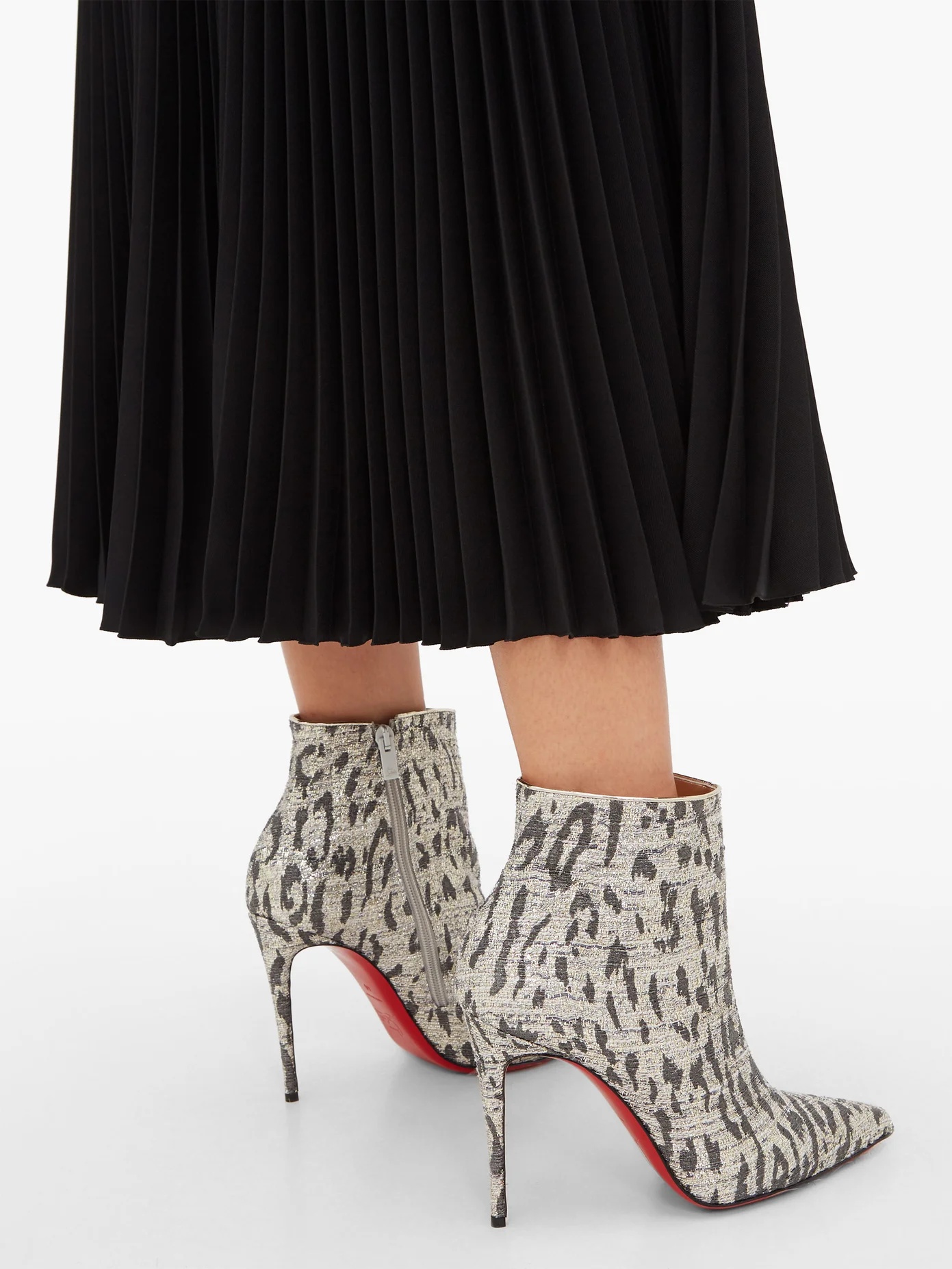 So Kate 100 leopard-print ankle boots - 3