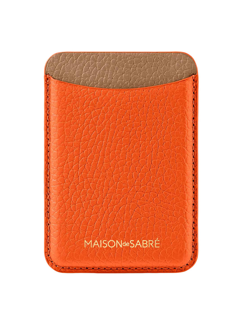 Leather MagSafe Wallet - Manhattan Sandstone 1